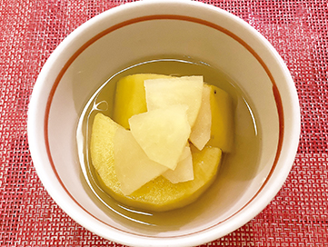 さつま芋とりんご煮